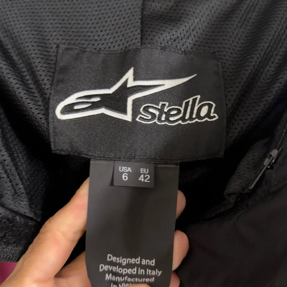 Size 6 (42) ALPINESTARS STELLA GP PLUS RV2 AIRFLOW LEATHER MOTORCYLE GEAR - Picture 9 of 16